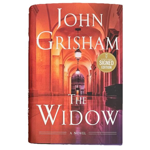 The Widow John Grisham Signed Hardcover 1st Edition Barnes & Noble Exclusive - Picture 4 of 8